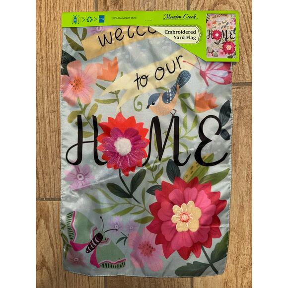 Yard Flag: “Welcome to our Home” - Picture 2 of 5